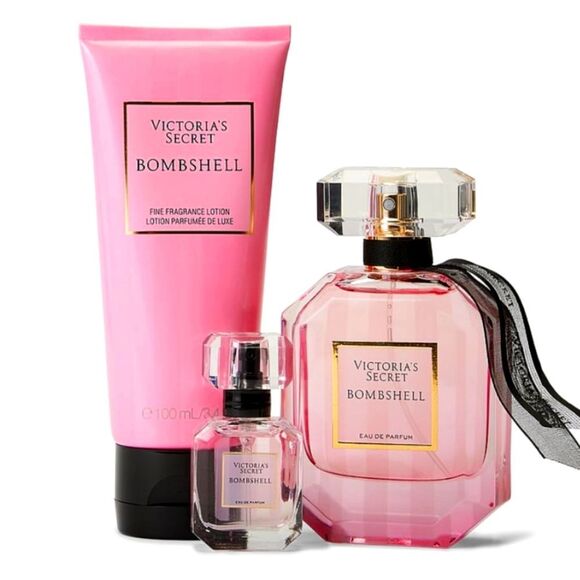 Victoria's Secret BOMBSHELL EDP TRIO GIFT SET new - Picture 2 of 12